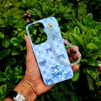 Blue Butterfly Charm Case
