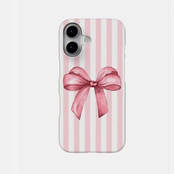 Stripes Bow Case