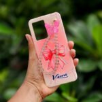 Pink Bow Butterfly Charm Case