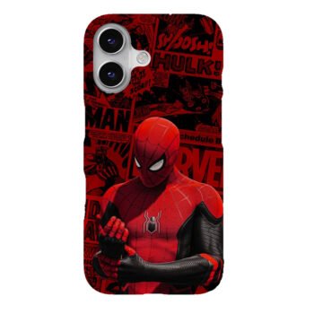 Red Theme Spider Man  Case