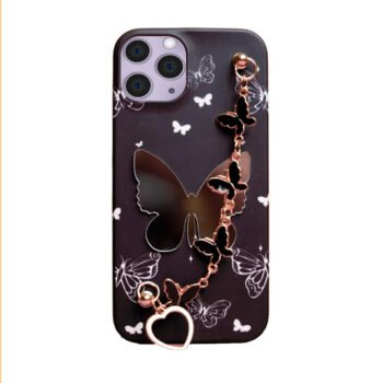 Mirror Butterfly 🦋 Chain Phone Case