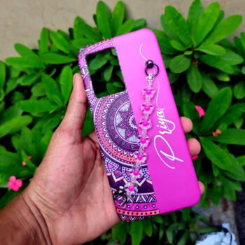 Pink Mandala Chain Case